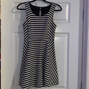 Striped Skater Dress